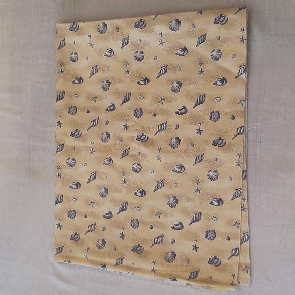 Longaberger Shell "Shoreline" Fabric - Picture 4 of 10